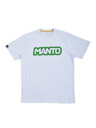 MANTO block T-SHIRT -white